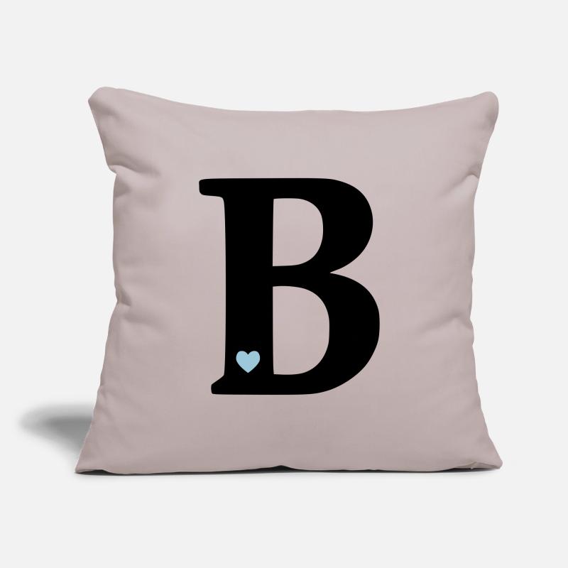 Point b) Point initial Coussin et housse de 45 x 45 cm