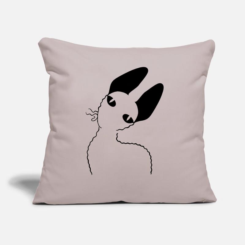 CORNISH REX Sofa pillow with filling 45cm x 45cm