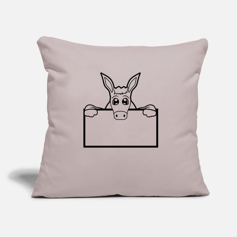 sign wall wall half text field surface write Sofa pillow with filling 45cm x 45cm
