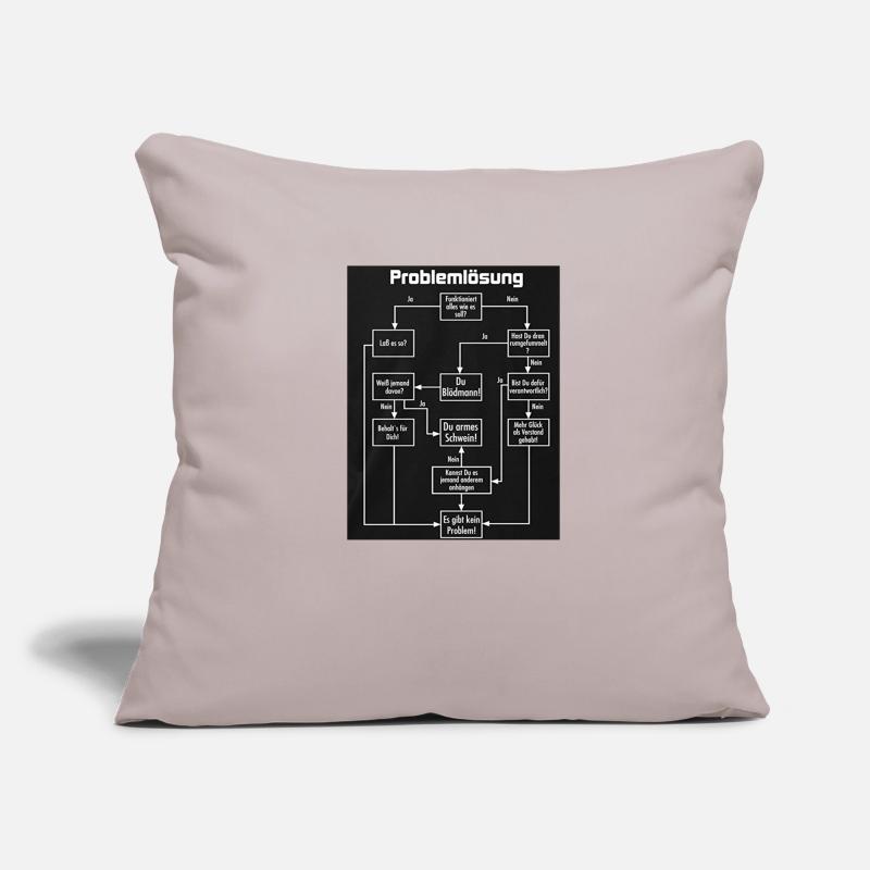 problem solving Sofa pillow with filling 45cm x 45cm
