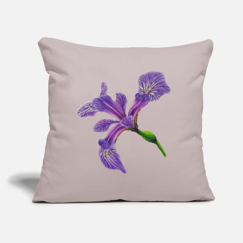Lys à épée - Iris Coussin et housse de 45 x 45 cm