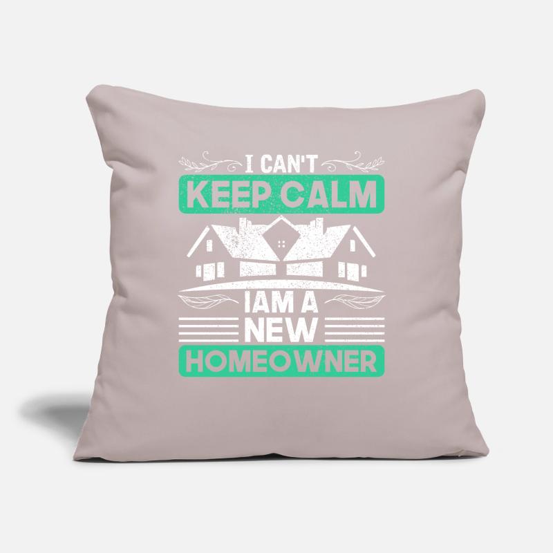 Cadeau de constructeur de constructeur de maison Coussin et housse de 45 x 45 cm