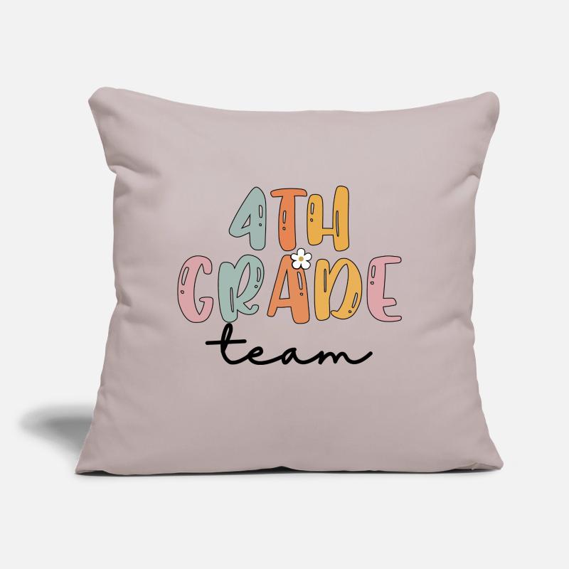 Team 4th Grade Squad Elementary School Sofakissen mit Füllung 45 x 45 cm