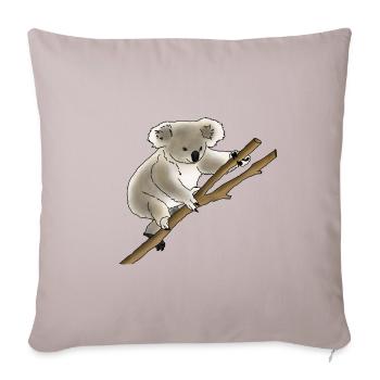 Koala - Coussin et housse de 45 x 45 cm - taupe clair - Devant
