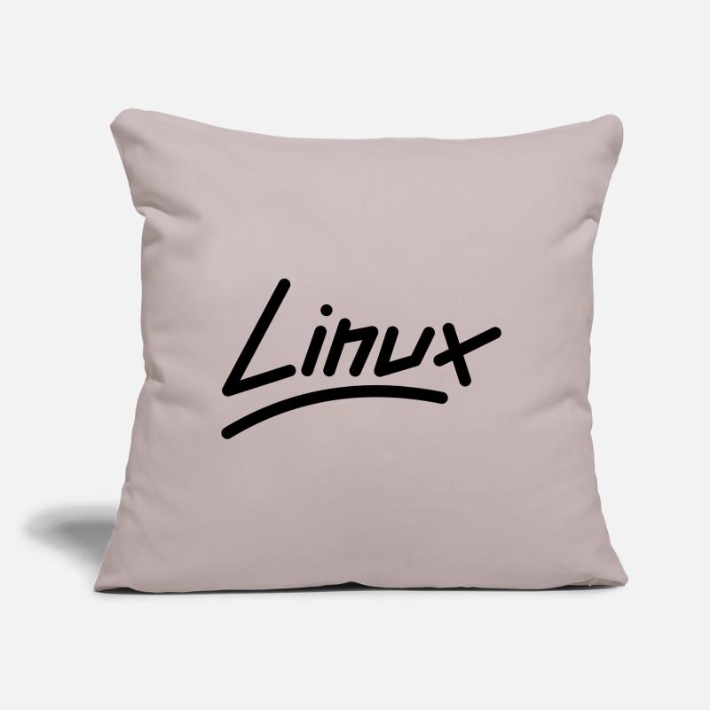 Linux - Vektor Sofakissen mit Füllung 45 x 45 cm