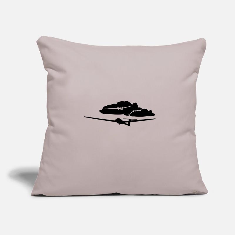Glider Glider Glider Pilot Pilot Sofa pillow with filling 45cm x 45cm