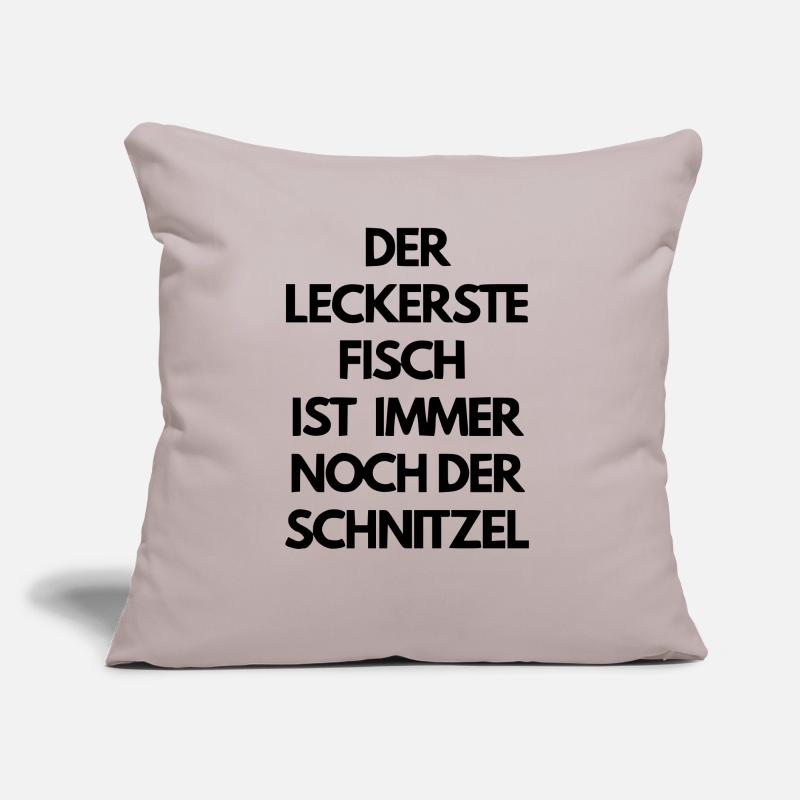 Schnitzel Sofakissen mit Füllung 45 x 45 cm