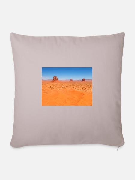 Desert - Sofakissen mit Füllung 45 x 45 cm - helles Taupe