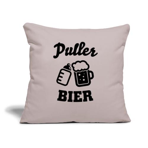 Puller Bier - Sofakissen mit Füllung 44 x 44 cm