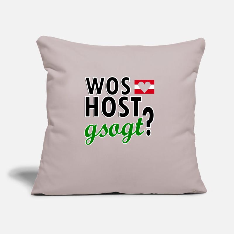 Dialect Dialect Austrian Sofa pillow with filling 45cm x 45cm