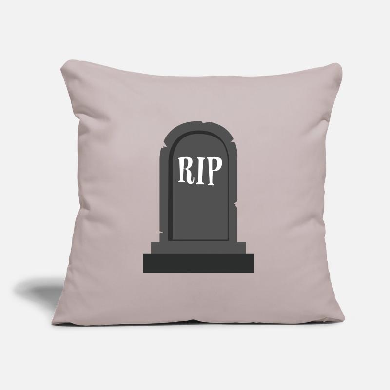 Gravestone RIP Halloween Sofa pillow with filling 45cm x 45cm