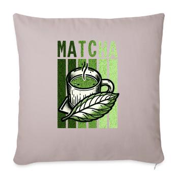 Matchastyle Retro - Sofa pillow with filling 45cm x 45cm - light taupe - Front