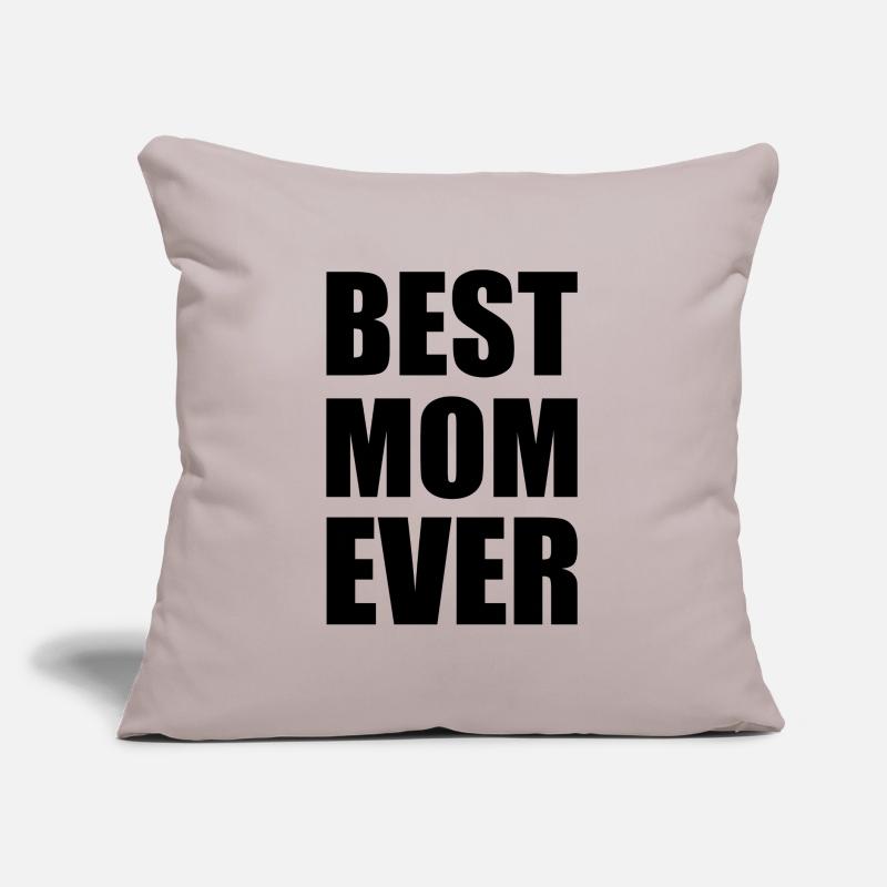 Best mom ever Coussin et housse de 45 x 45 cm