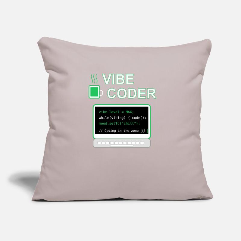 Vibe Coder Sofakissen mit Füllung 45 x 45 cm