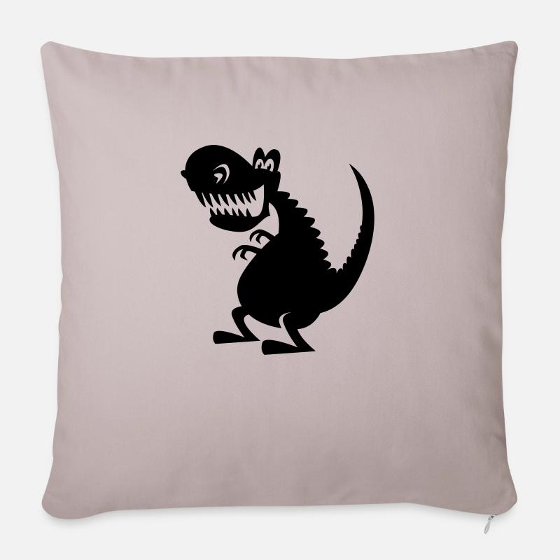 T-rex2 - Sofakissen mit Füllung 45 x 45 cm - helles Taupe