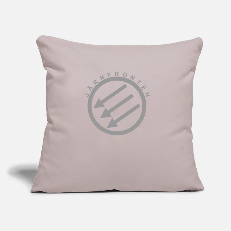 Järnfronten / Eiserne Front / Iron Front Sofa pillow with filling 45cm x 45cm
