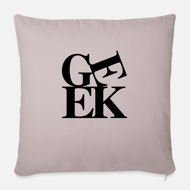 geek - Sofakissen mit Füllung 45 x 45 cm - helles Taupe
