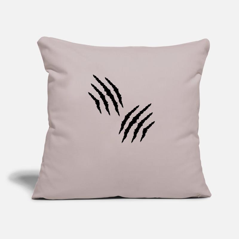 Scratch Sofa pillow with filling 45cm x 45cm