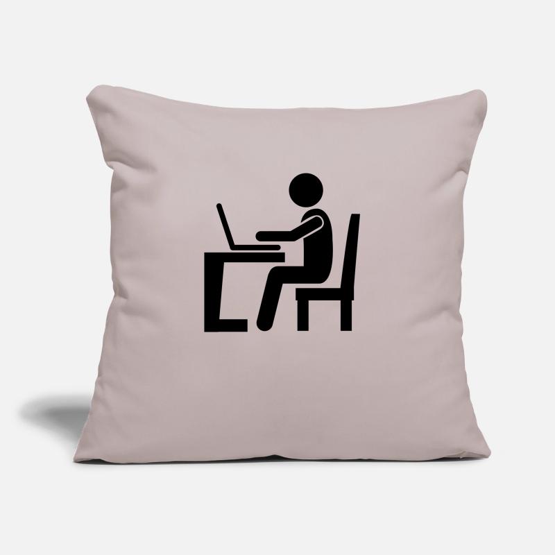 Work Office Sofa pillow with filling 45cm x 45cm
