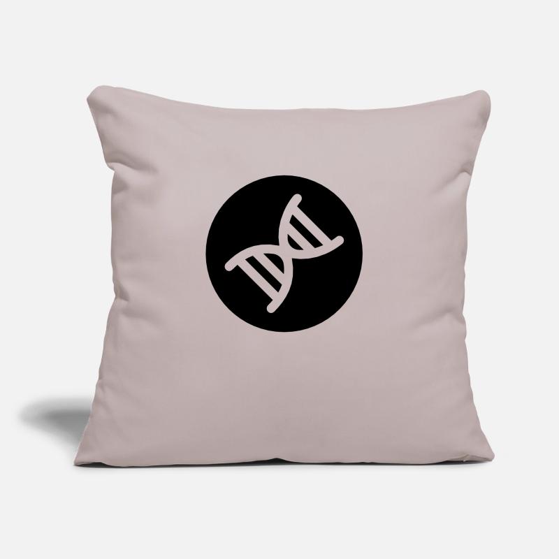 Double hélice de l ADN Coussin et housse de 45 x 45 cm