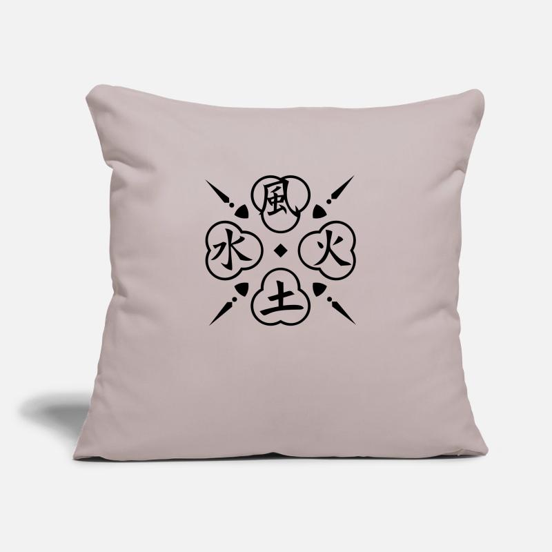 Vier Elemente / 4 elements (1c) Sofa pillow with filling 45cm x 45cm