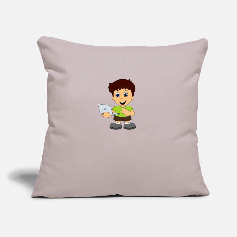 Nerd informatique Internet Coussin et housse de 45 x 45 cm