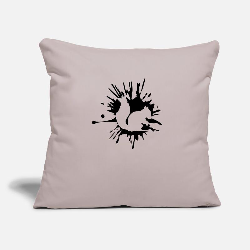 drop dab graffiti paint spray graffiti eichho Sofa pillow with filling 45cm x 45cm