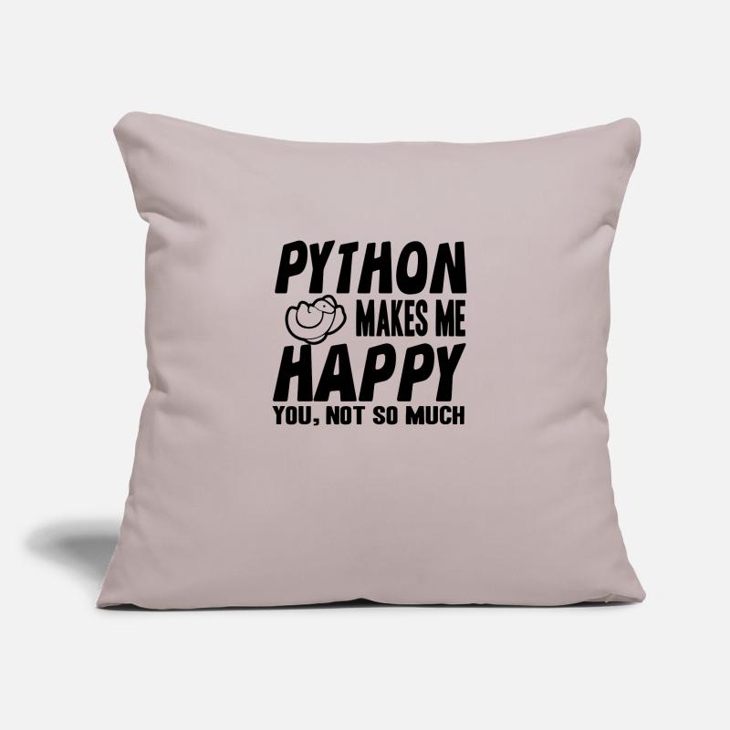 Python Sofa pillow with filling 45cm x 45cm