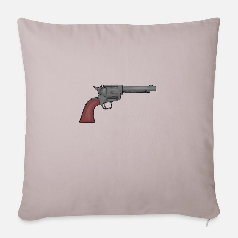Colt Peacemaker - Coussin et housse de 45 x 45 cm - taupe clair