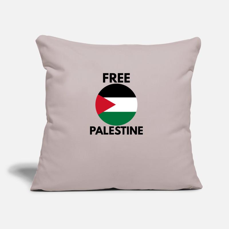 Libérer la Palestine Coussin et housse de 45 x 45 cm