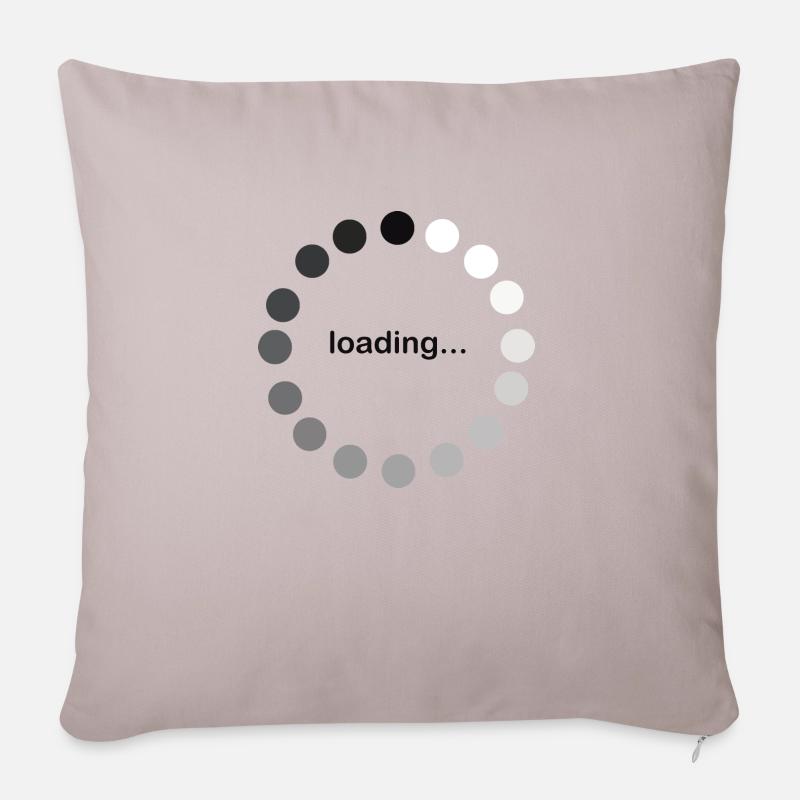 Loading - Sofa pillow with filling 45cm x 45cm - light taupe