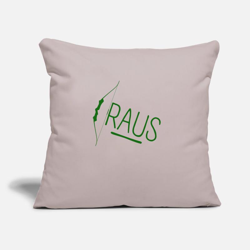 Bogen Raus Sofakissen mit Füllung 45 x 45 cm