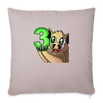Dirty 3.0 - Sofakissen mit Füllung 45 x 45 cm - helles Taupe - Vorne