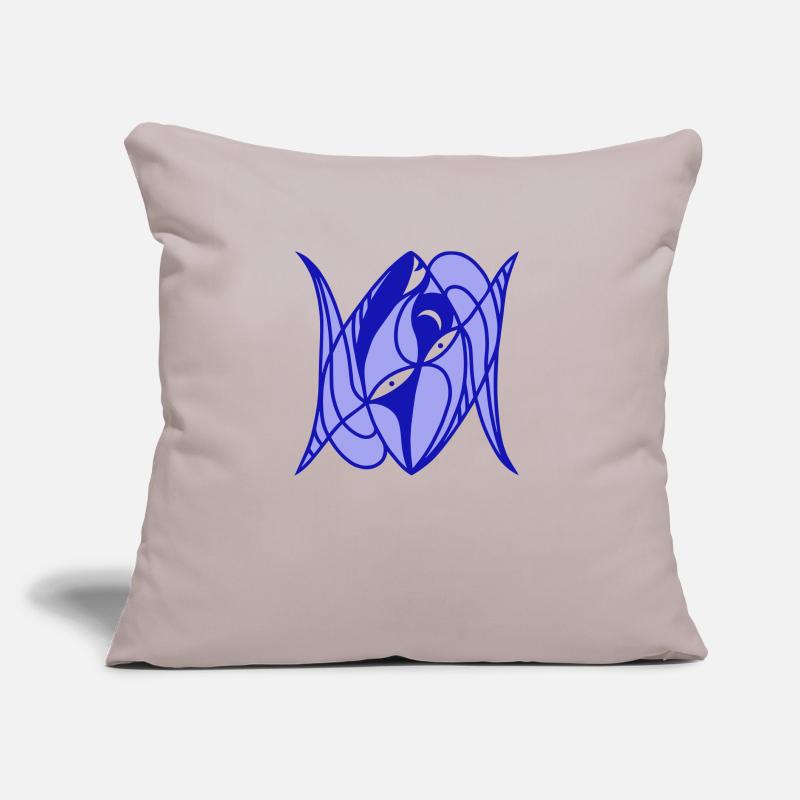 Metamorphosis. Evolutionary transformation Sofa pillow with filling 45cm x 45cm