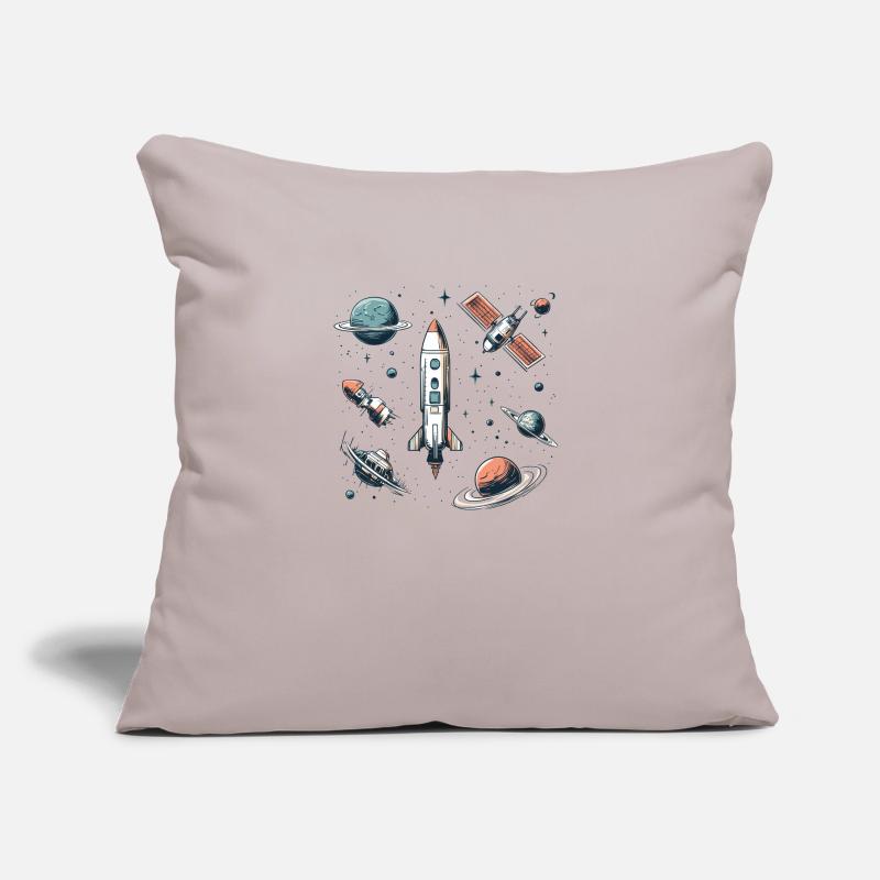 Aventures dans l’espace : explorez l’univers Coussin et housse de 45 x 45 cm