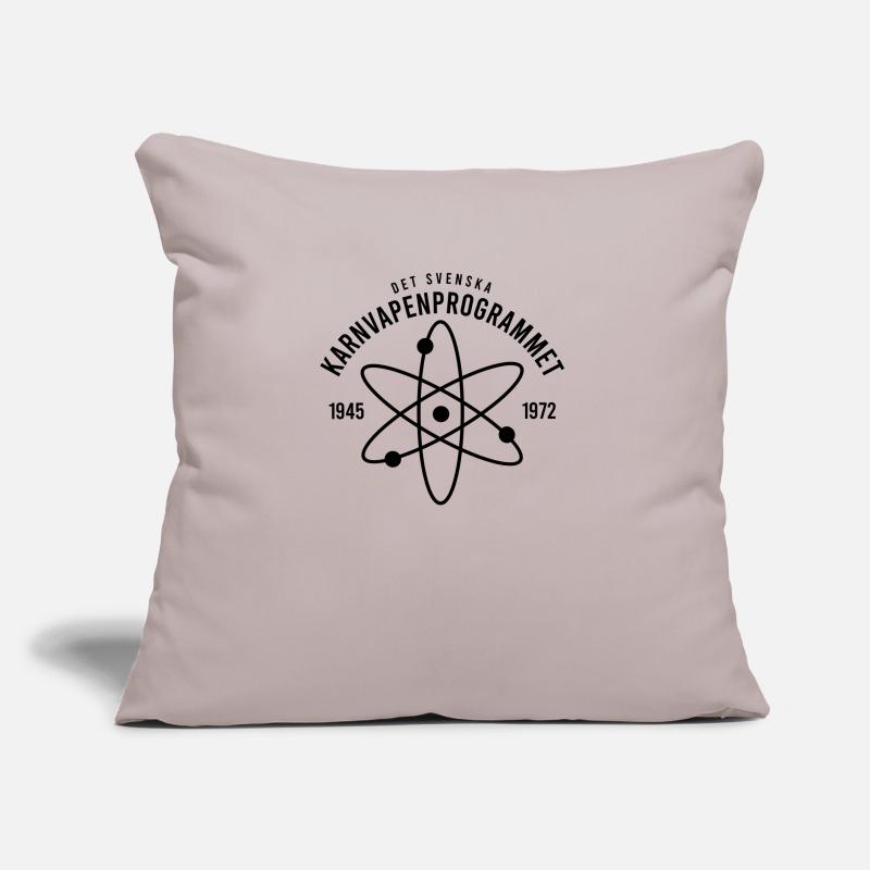 Das schwedische Atomwaffenprogramm Sofakissen mit Füllung 45 x 45 cm