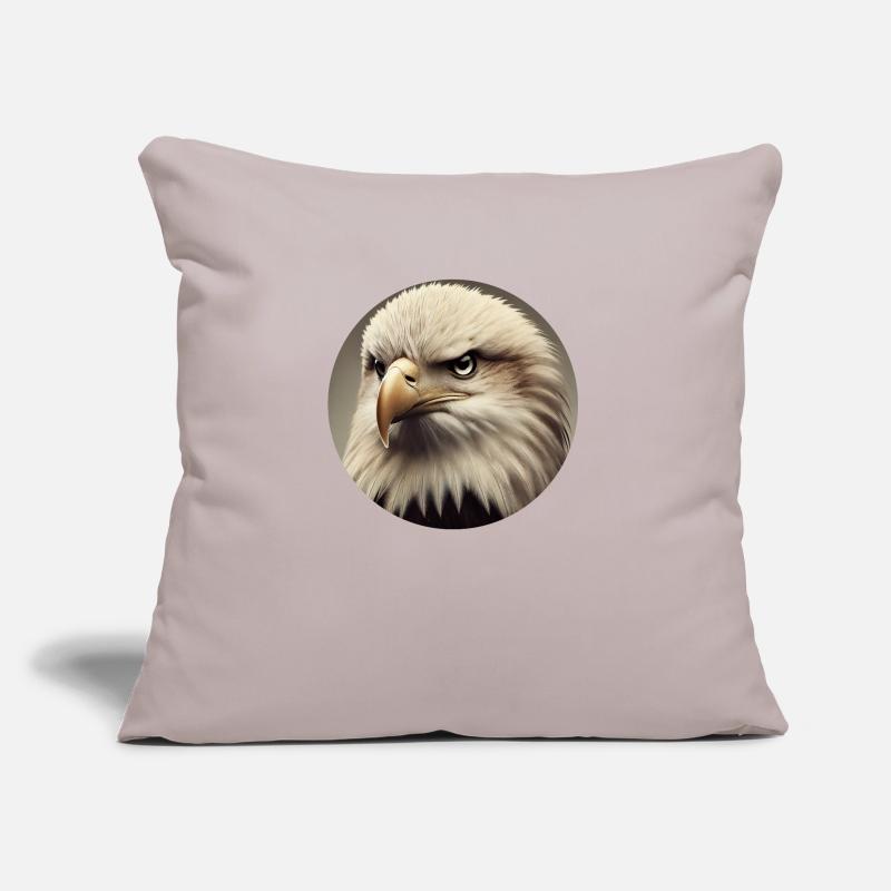 Bald eagle Sofa pillow with filling 45cm x 45cm