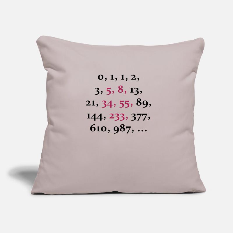 fibonacci sequence (2c) Sofa pillow with filling 45cm x 45cm