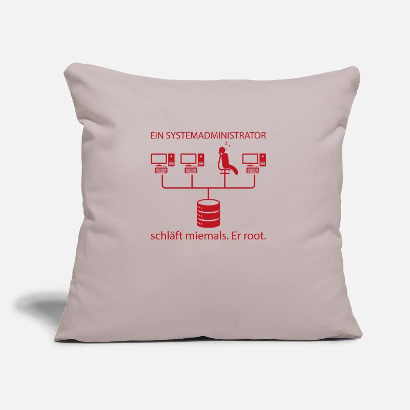 Systemadministrator Programming Geschenk Sofakissen mit Füllung 45 x 45 cm