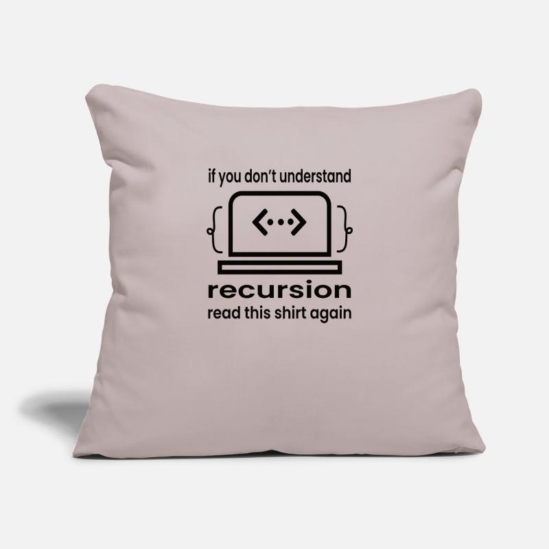 Software Developer Programmer Gift Sofa pillow with filling 45cm x 45cm