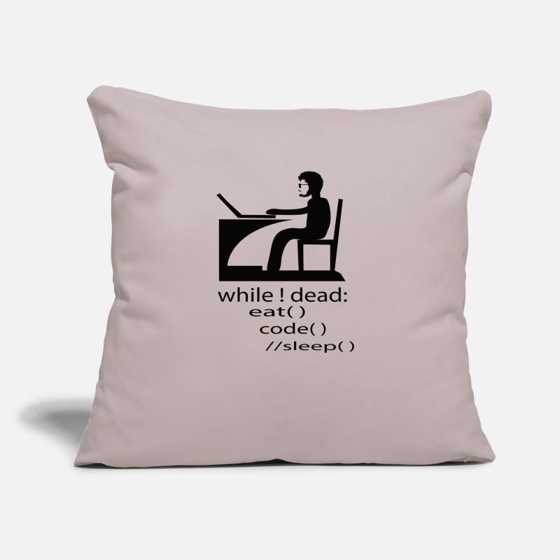Softwareentwickler Programmierer Geschenk Sofakissen mit Füllung 45 x 45 cm