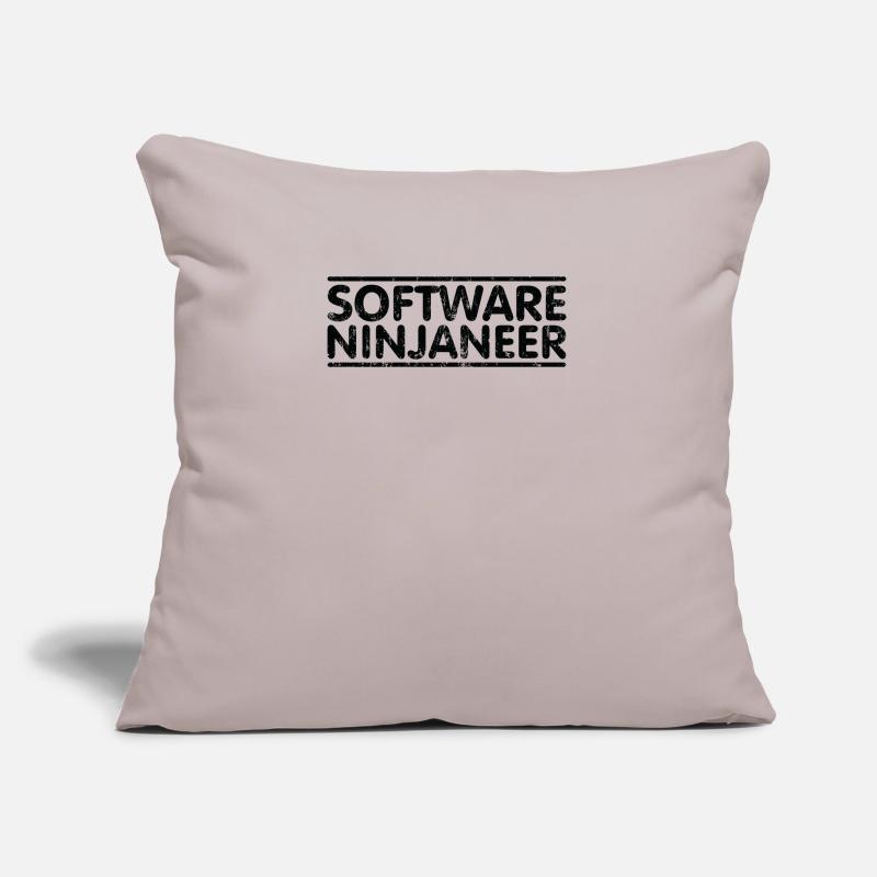 Ninjaneer - Software Engineer Sofa pillow with filling 45cm x 45cm