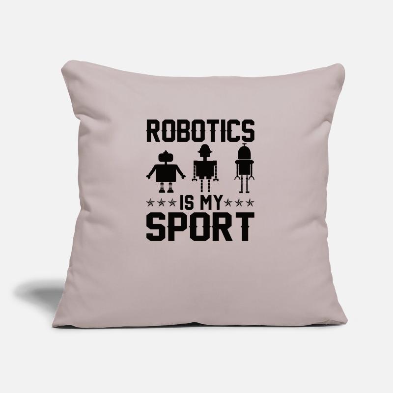 Programmeur de robots Technicien en automatisation Coussin et housse de 45 x 45 cm