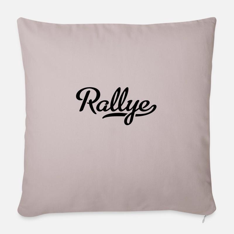Rallye - Sofakissen mit Füllung 45 x 45 cm - helles Taupe