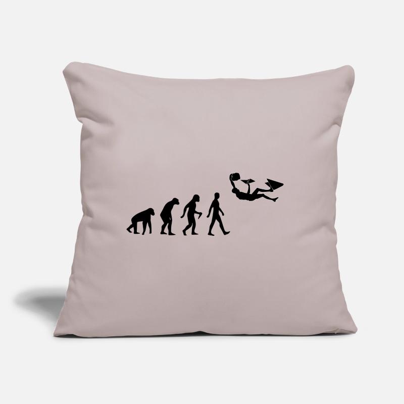 Bouldering Climbing Evolution Sofa pillow with filling 45cm x 45cm