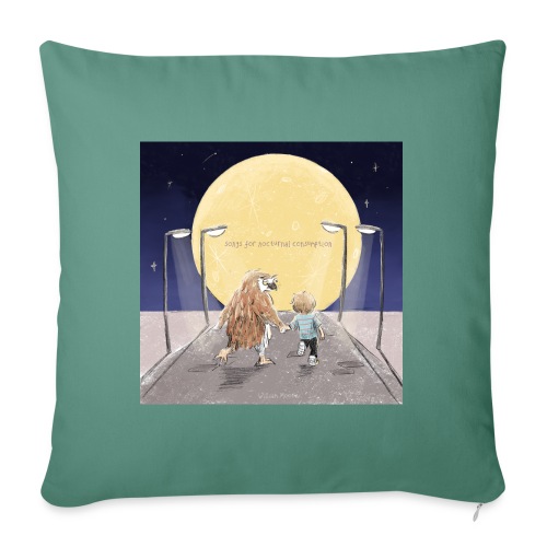 Songs for Nocturnal Consumption Artwork - Sofa pillow with filling 45cm x 45cm