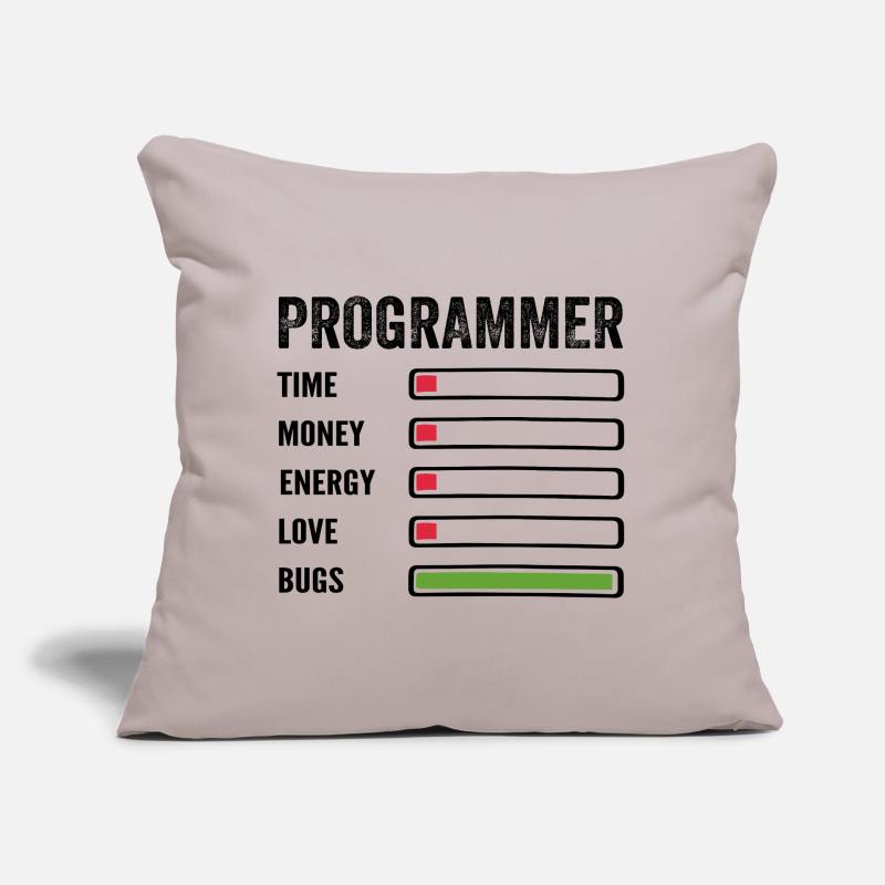 Entwickler Humor Programmierer Programmierer Programmierer Sofakissen mit Füllung 45 x 45 cm