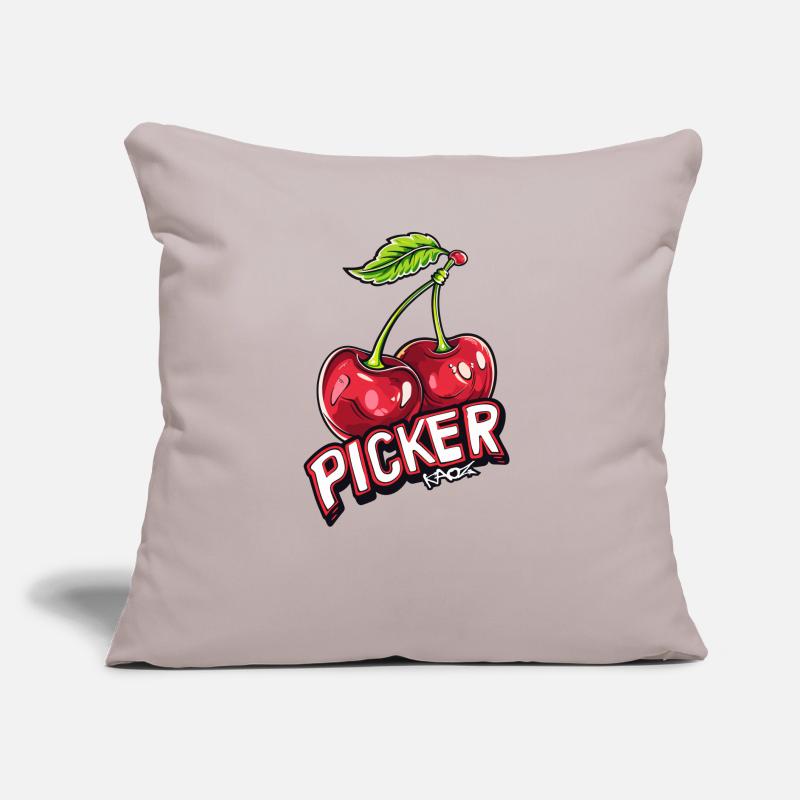 Cherry pickers, cherry pickers, cherry pickers Sofa pillow with filling 45cm x 45cm