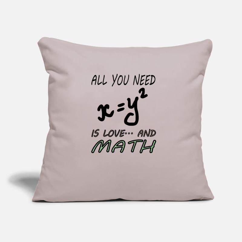 Mathematics Mathematicians Study Math Gift Sofa pillow with filling 45cm x 45cm