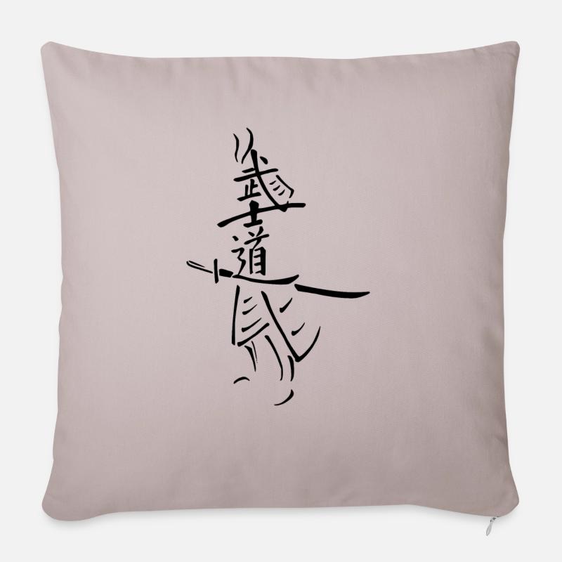 samurai - Sofa pillow with filling 45cm x 45cm - light taupe